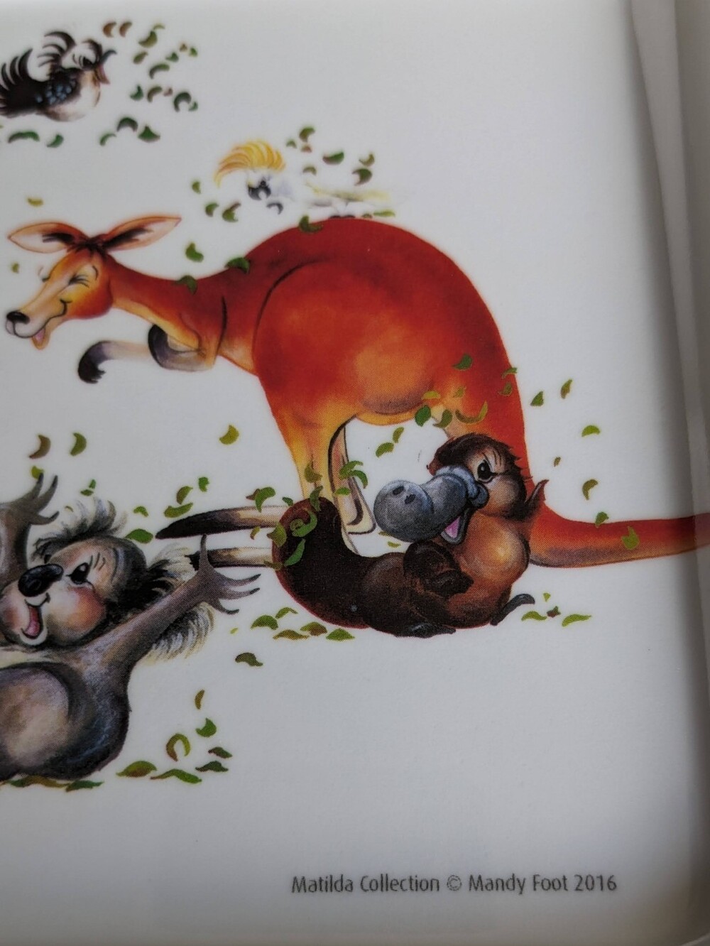 Ashdene Melamine Tray Mandy Foot Aussie Animals Cottagecore - Picture 3 of 7